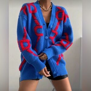 NWOT Drop Shoulder Cardigan